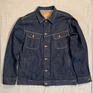 Taylor Stitch - Long Haul Jacket in Organic ‘68 Selvage Denim - XXL 46